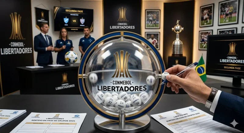 Sorteio Libertadores 2026: horário e onde assistir