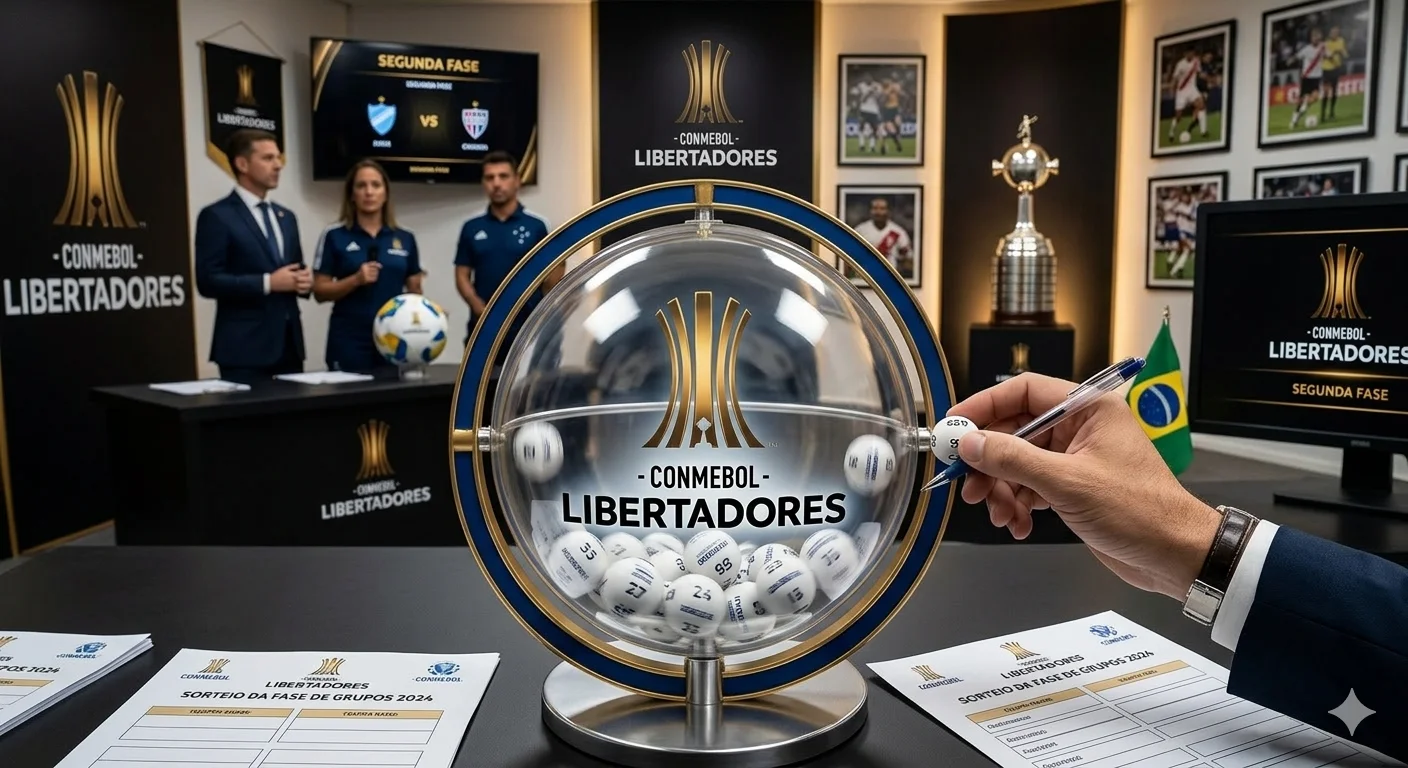 Sorteio Libertadores 2026: horário e onde assistir