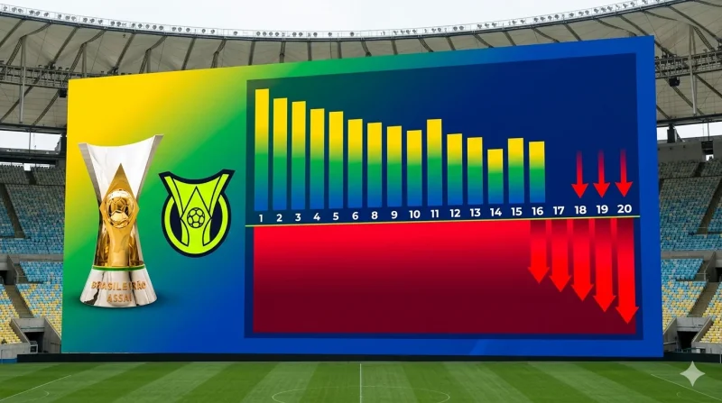 Times que mais foram rebaixados no Brasileirão: ranking