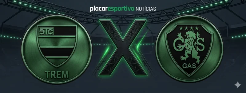 Trem x GAS: onde assistir ao vivo pela Copa Norte – 30/03